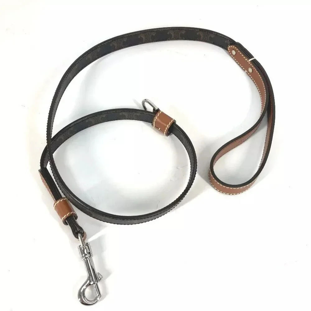 CELINE Triomphe Dog leash dog pet dog Lead